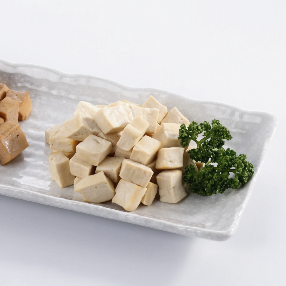 白豆乾丁(非基因改造) Non-GMO Tofu Curd